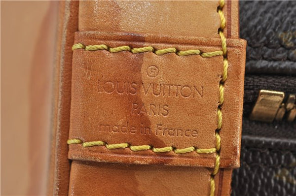 Authentic Louis Vuitton Monogram Alma Hand Bag Purse M51130 LV 2958F