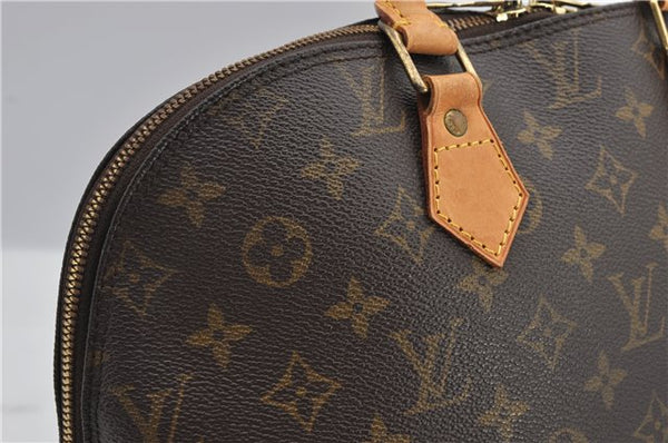 Authentic Louis Vuitton Monogram Alma Hand Bag Purse M51130 LV 2958F