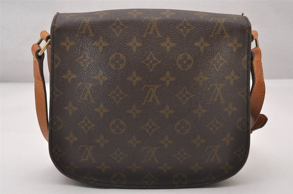 Auth Louis Vuitton Monogram Saint Cloud GM Shoulder Cross Bag Old Model LV 2958I