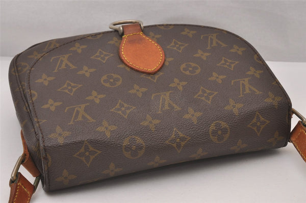 Auth Louis Vuitton Monogram Saint Cloud GM Shoulder Cross Bag Old Model LV 2958I