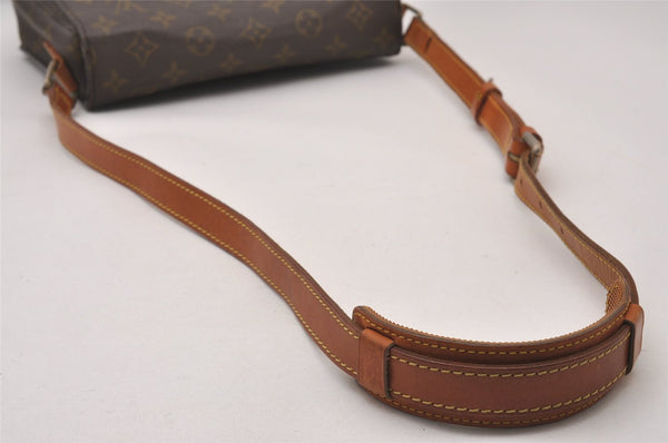 Auth Louis Vuitton Monogram Saint Cloud GM Shoulder Cross Bag Old Model LV 2958I