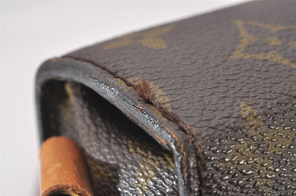 Auth Louis Vuitton Monogram Saint Cloud GM Shoulder Cross Bag Old Model LV 2958I