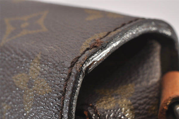 Auth Louis Vuitton Monogram Saint Cloud GM Shoulder Cross Bag Old Model LV 2958I