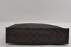 Authentic Louis Vuitton Monogram Sac Plat Hand Tote Bag M51140 LV Junk 2959I