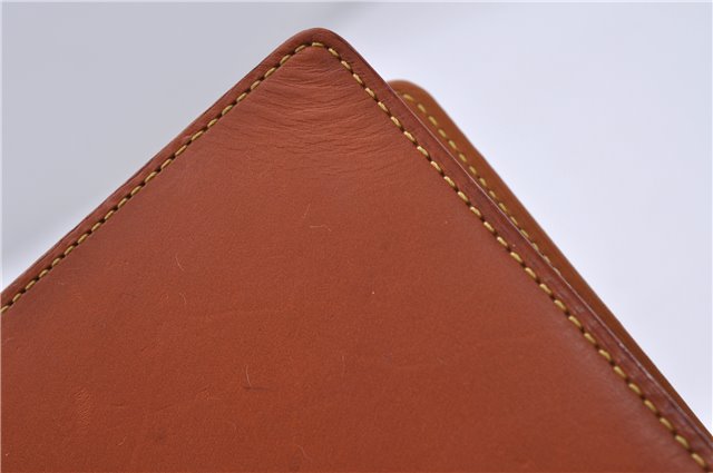 Authentic LOUIS VUITTON Nomade Agenda MM Day Planner Cover Brown R20473 LV 2961C