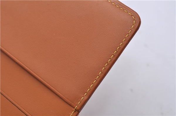 Authentic LOUIS VUITTON Nomade Agenda MM Day Planner Cover Brown R20473 LV 2961C