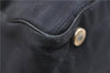 Authentic CHANEL New Travel Line Shoulder Tote Bag Nylon Leather Black 2961E