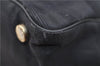 Authentic CHANEL New Travel Line Shoulder Tote Bag Nylon Leather Black 2961E