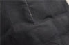 Authentic CHANEL New Travel Line Shoulder Tote Bag Nylon Leather Black 2961E