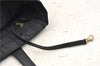 Authentic CHANEL New Travel Line Shoulder Tote Bag Nylon Leather Black 2961E