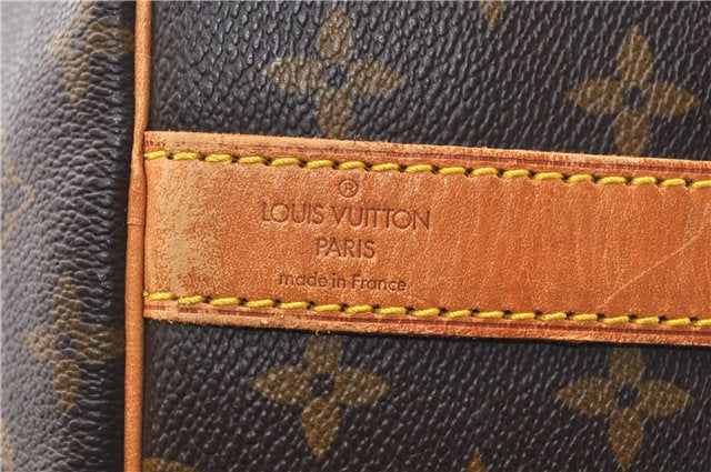 Authentic Louis Vuitton Monogram Keepall Bandouliere 60 M41412 Boston Bag 2961F