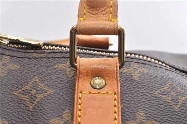 Authentic Louis Vuitton Monogram Keepall Bandouliere 60 M41412 Boston Bag 2961F