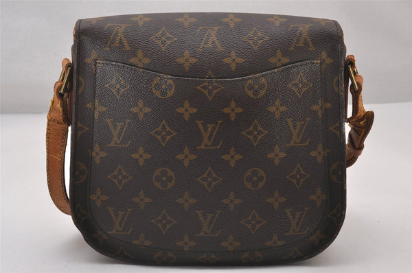 Authentic Louis Vuitton Monogram Saint Cloud GM M51242 Shoulder Cross Bag 2961I