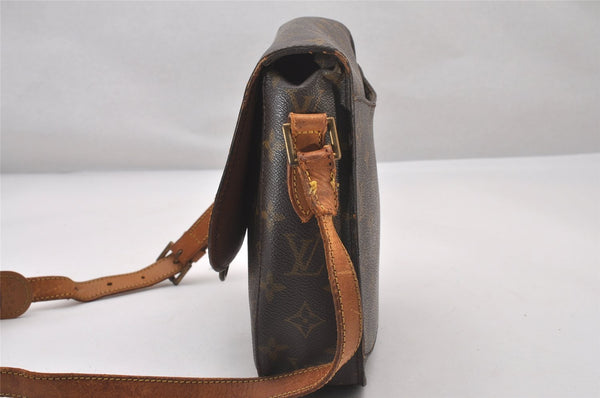 Authentic Louis Vuitton Monogram Saint Cloud GM M51242 Shoulder Cross Bag 2961I