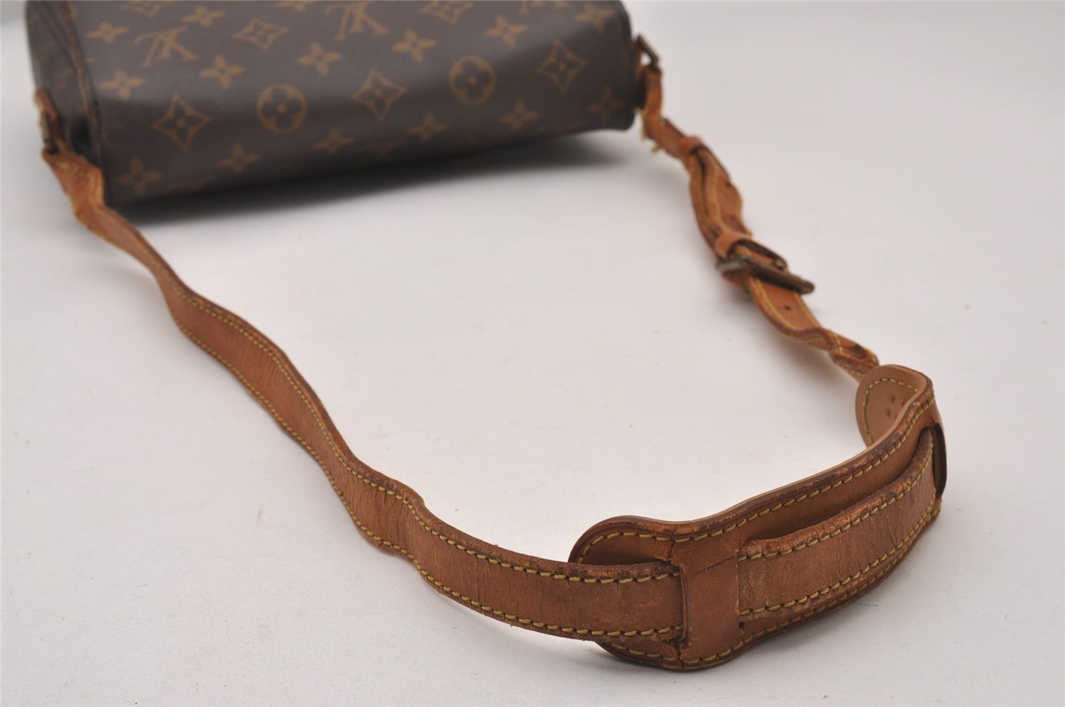 Authentic Louis Vuitton Monogram Saint Cloud GM M51242 Shoulder Cross Bag 2961I