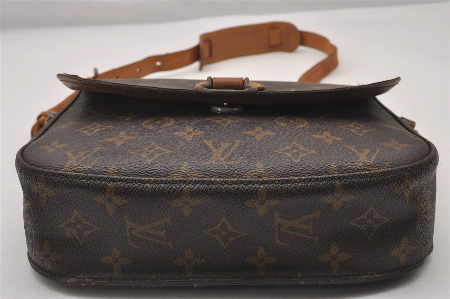 Authentic Louis Vuitton Monogram Saint Cloud GM M51242 Shoulder Cross Bag 2961I
