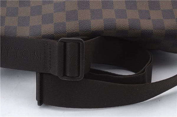 Authentic Louis Vuitton Damier Bastille Shoulder Cross Body Bag N45258 LV 2962D