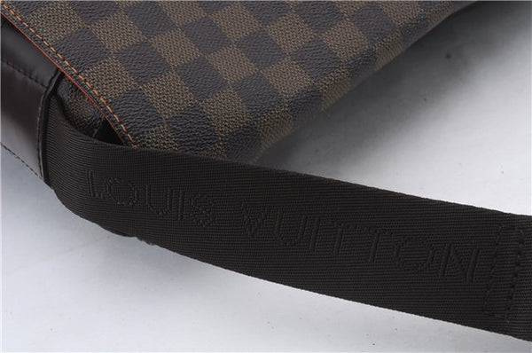 Authentic Louis Vuitton Damier Bastille Shoulder Cross Body Bag N45258 LV 2962D