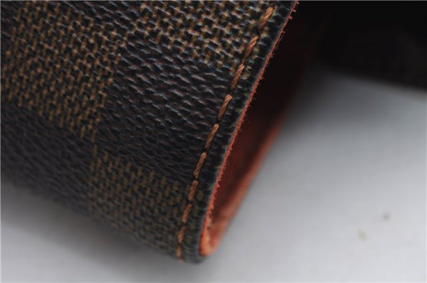 Authentic Louis Vuitton Damier Bastille Shoulder Cross Body Bag N45258 LV 2962D