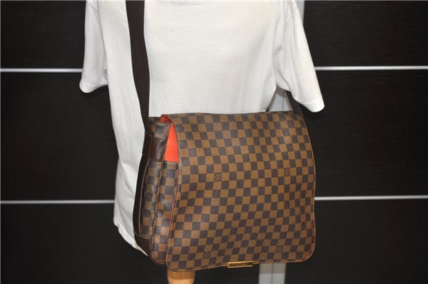 Authentic Louis Vuitton Damier Bastille Shoulder Cross Body Bag N45258 LV 2962D