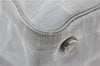 Authentic CHANEL New Travel Line Shoulder Tote Bag Nylon Leather Silver 2962E