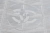 Authentic CHANEL New Travel Line Shoulder Tote Bag Nylon Leather Silver 2962E