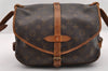 Authentic Louis Vuitton Monogram Saumur 30 Shoulder Cross Bag M42256 LV 2962I