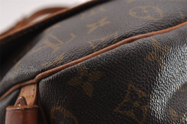 Authentic Louis Vuitton Monogram Saumur 30 Shoulder Cross Bag M42256 LV 2962I