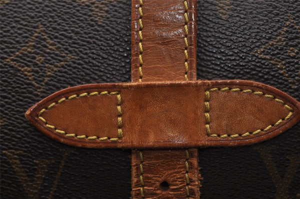 Authentic Louis Vuitton Monogram Saumur 30 Shoulder Cross Bag M42256 LV 2962I