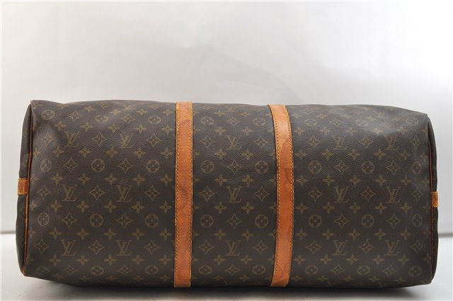 Auth Louis Vuitton Monogram Keepall Bandouliere 60 Boston Bag M41412 Junk 2963E