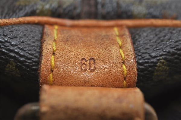 Auth Louis Vuitton Monogram Keepall Bandouliere 60 Boston Bag M41412 Junk 2963E