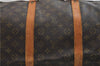 Auth Louis Vuitton Monogram Keepall Bandouliere 60 Boston Bag M41412 Junk 2963E
