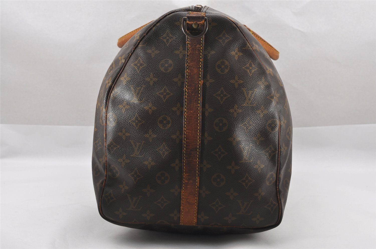 Authentic Louis Vuitton Monogram Keepall Bandouliere 60 M41412 Boston Bag 2963I