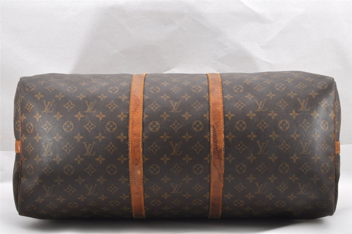 Authentic Louis Vuitton Monogram Keepall Bandouliere 60 M41412 Boston Bag 2963I