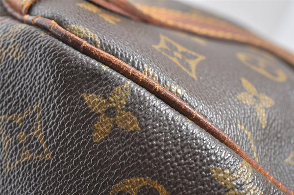 Authentic Louis Vuitton Monogram Keepall Bandouliere 60 M41412 Boston Bag 2963I