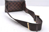 Authentic Louis Vuitton Damier Geronimos Waist Body Bag N51994 LV 2964E