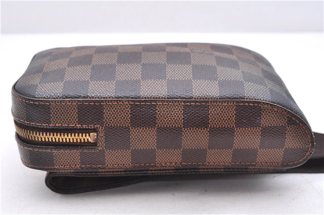 Authentic Louis Vuitton Damier Geronimos Waist Body Bag N51994 LV 2964E