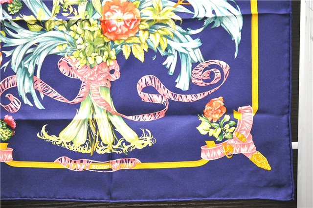 Authentic HERMES Petit Carre 40 Scarf Handkerchief 