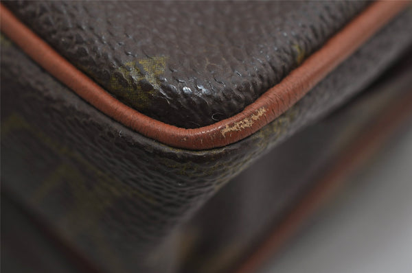 Authentic Louis Vuitton Monogram Amazone Shoulder Cross Body Bag Old Model 2965I
