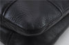 Authentic GUCCI Shoulder Hand Bag Purse GG Leather 108964 Black 2966D