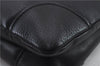 Authentic GUCCI Shoulder Hand Bag Purse GG Leather 108964 Black 2966D