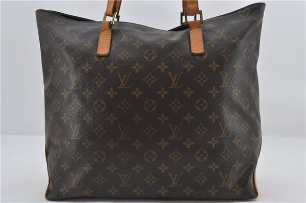 Authentic Louis Vuitton Monogram Cabas Mezzo Tote Bag M51151 LV 2966E