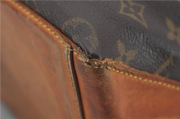 Authentic Louis Vuitton Monogram Cabas Mezzo Tote Bag M51151 LV 2966E