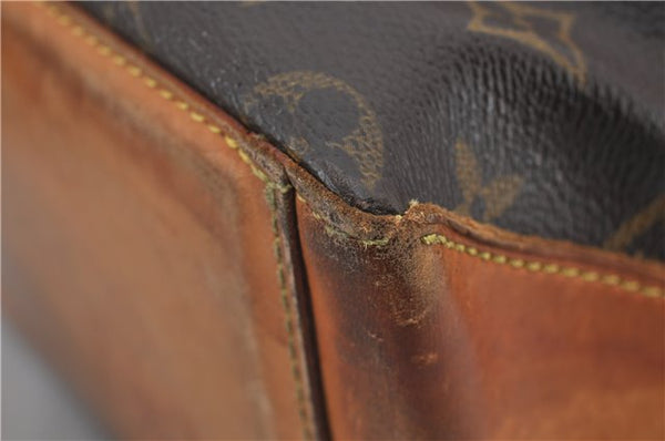 Authentic Louis Vuitton Monogram Cabas Mezzo Tote Bag M51151 LV 2966E