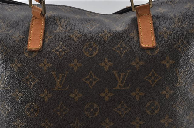 Authentic Louis Vuitton Monogram Cabas Mezzo Tote Bag M51151 LV 2966E