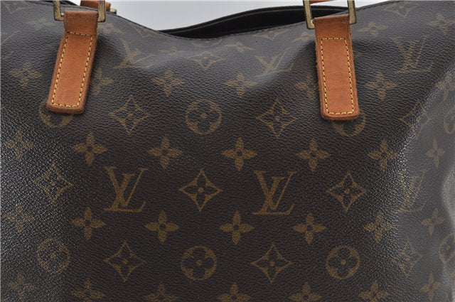 Authentic Louis Vuitton Monogram Cabas Mezzo Tote Bag M51151 LV 2966E