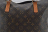 Authentic Louis Vuitton Monogram Cabas Mezzo Tote Bag M51151 LV 2966E