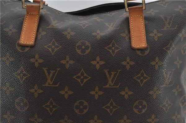Authentic Louis Vuitton Monogram Cabas Mezzo Tote Bag M51151 LV 2966E