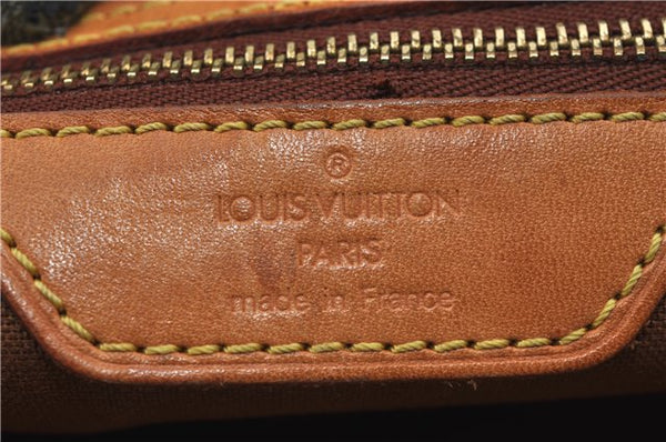 Authentic Louis Vuitton Monogram Cabas Mezzo Tote Bag M51151 LV 2966E