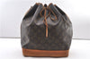 Authentic Louis Vuitton Monogram Noe Shoulder Drawstring Bag M42224 LV 2966F